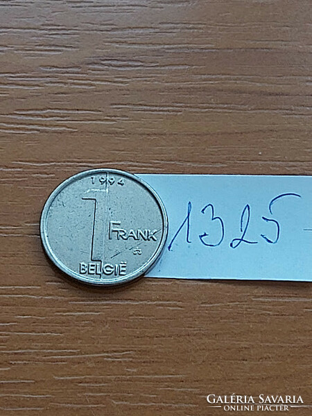Belgium Belgium 1 franc 1994 1325