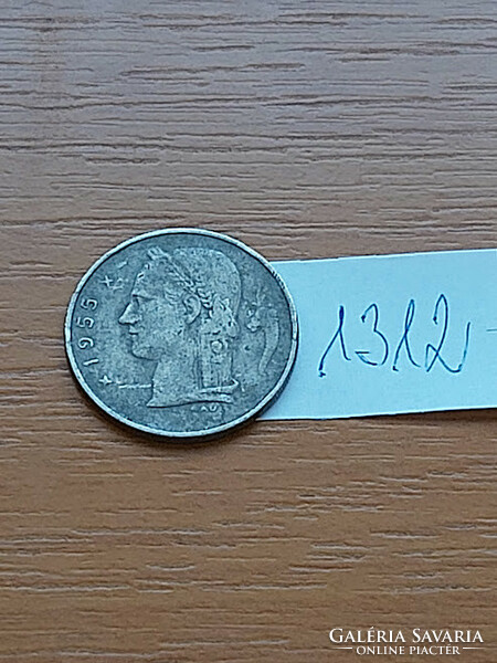 Belgium Belgium 1 franc 1955 1312