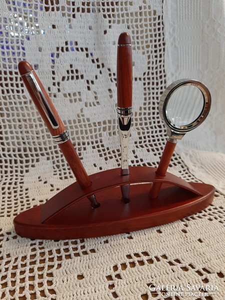 Four-piece rosewood bridge pen set