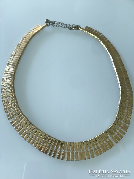 Gilded necklace in Cleopatra style, 47 cm long