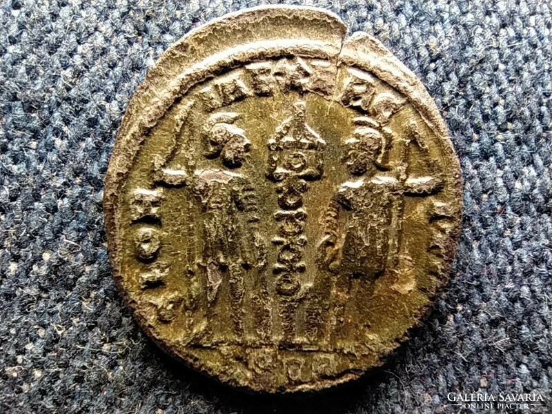 Roman Empire II. Constantius (337-361) nummus gloria exercitvs trp (id56882)