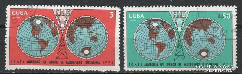 Kuba 1180   Mi  1692-1693        1,10 Euró