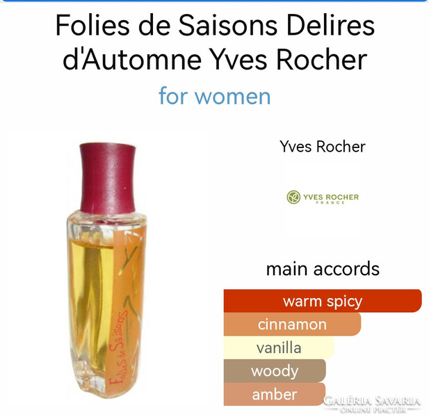 Ives Rocher ritkaság vintage parfüm 60ml