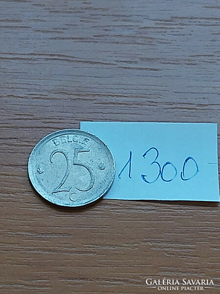 Belgium belgie 25 centimes 1964 1300