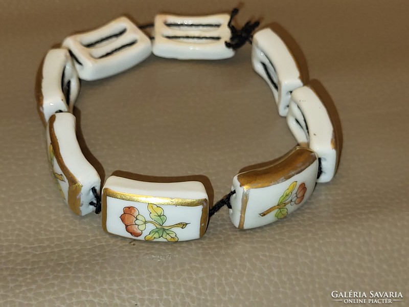 Rare Herend vbo Victoria pattern bracelet