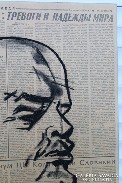 Lenin szocreál portré