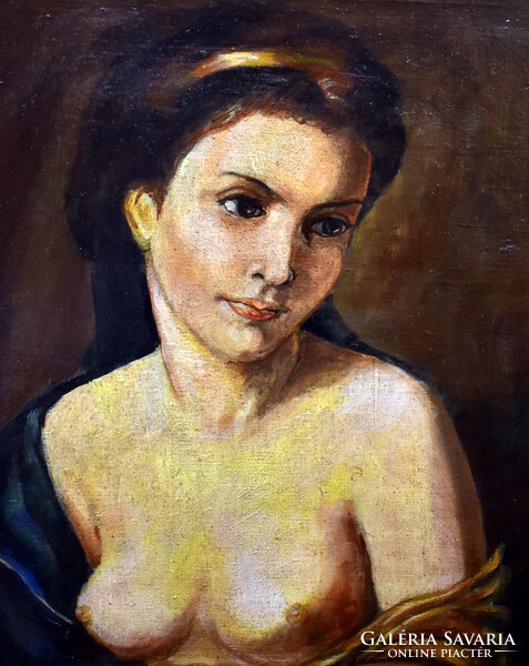 Vadász Ilona (1890 - ?) AKT PORTRÉ