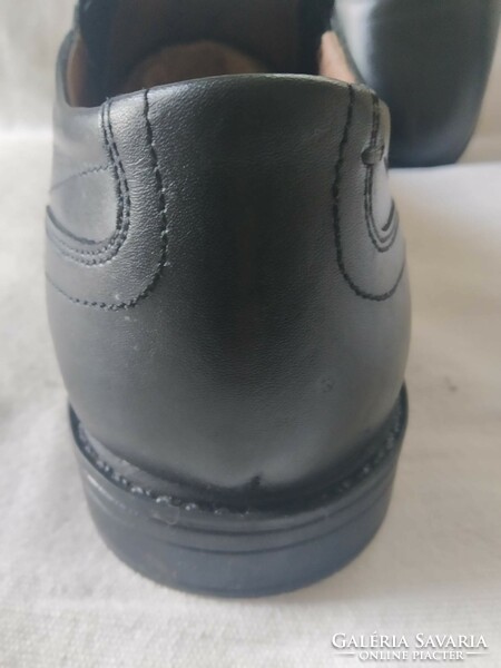 Men's casual leather shoes, claudio conti, size 45, used once