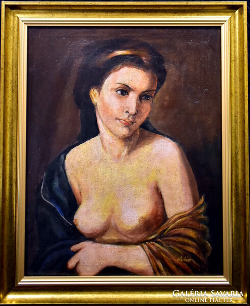 Ilona Vadász (1890 - ?) Nude portrait