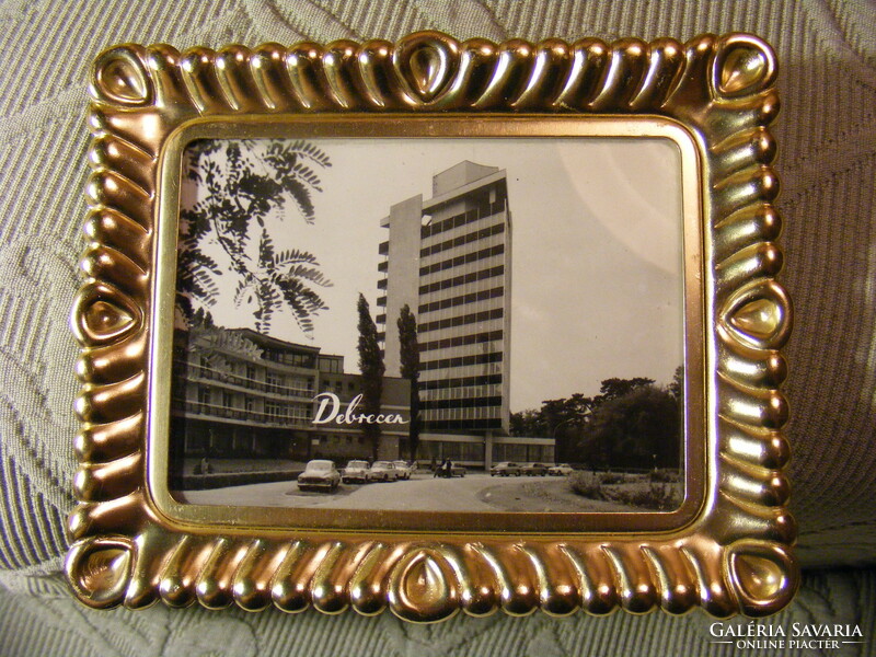 Retro Debrecen metallurgical resort - main year glazed small tray image
