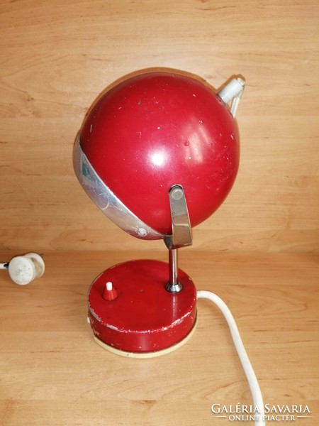Retro Szarvasi gömb lámpa régi mid century asztali lámpa