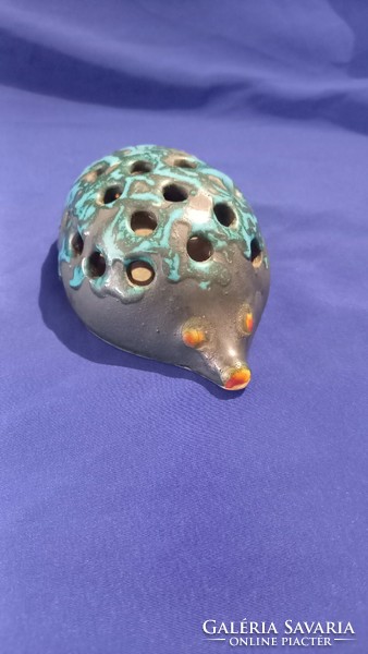 Retro pond head urchin ceramic pen holder