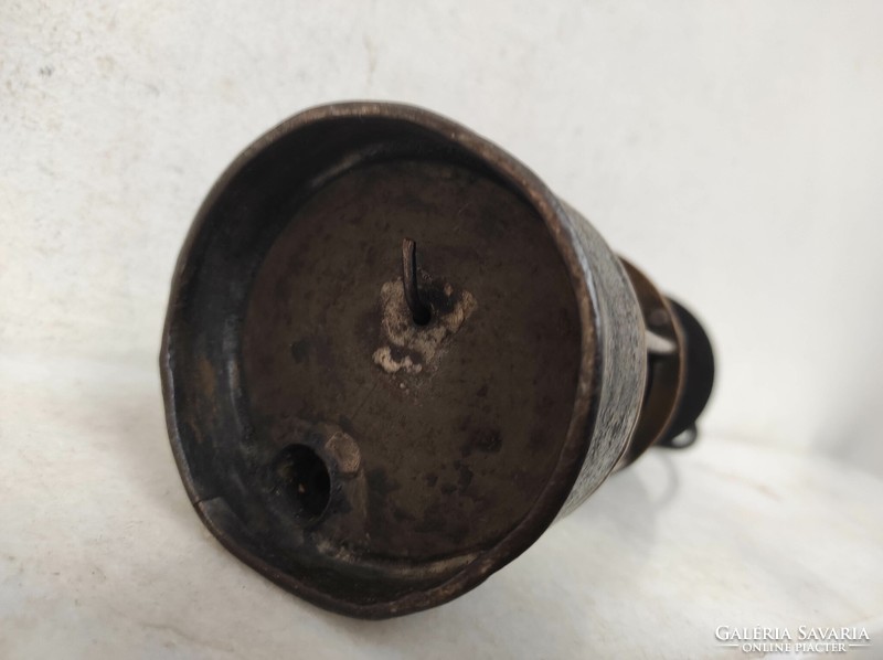 Antique miner's tool trencher bakter railway carbide lamp 934 7116