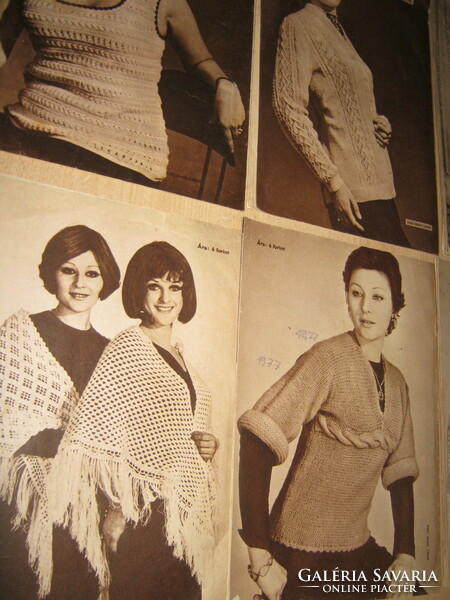 6 db  újság -  Fürge Ujjak - 1970-es  évek