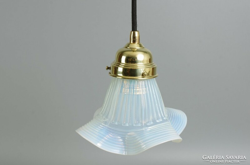 Old copper kitchen lamp vintage