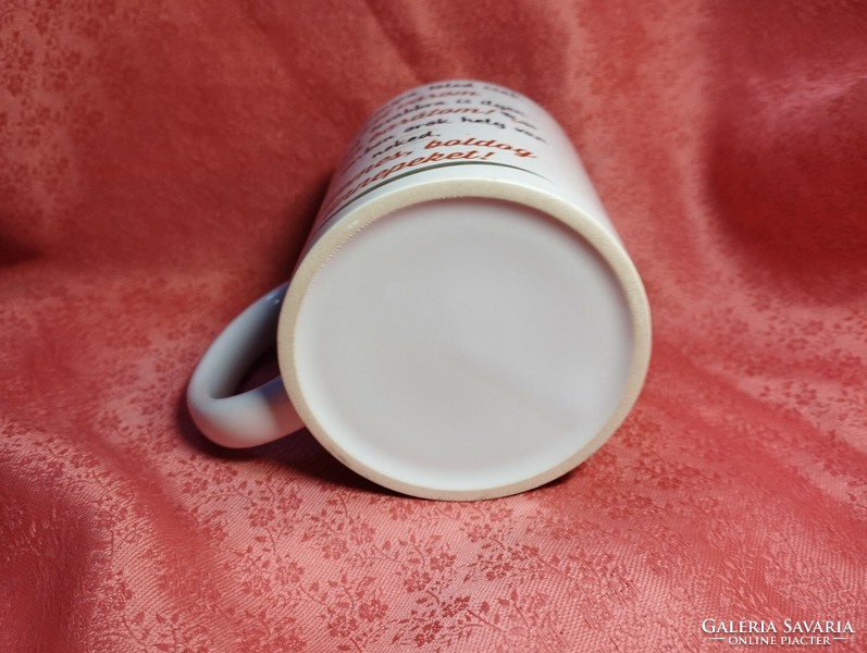Christmas gift porcelain mug, cup