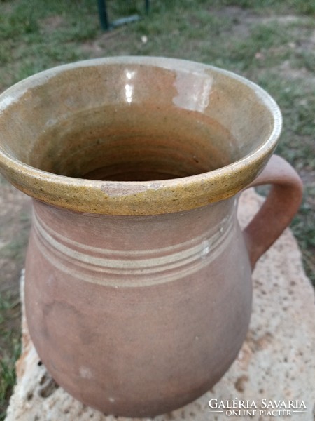 Old, folk ceramic bastard