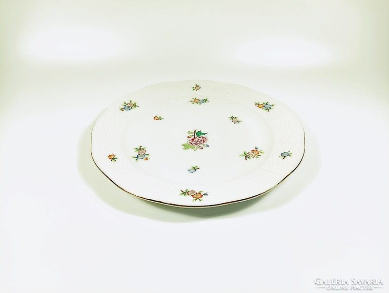 Herend, flat plate with Eton pattern (524), hand-painted porcelain, flawless! (J360)