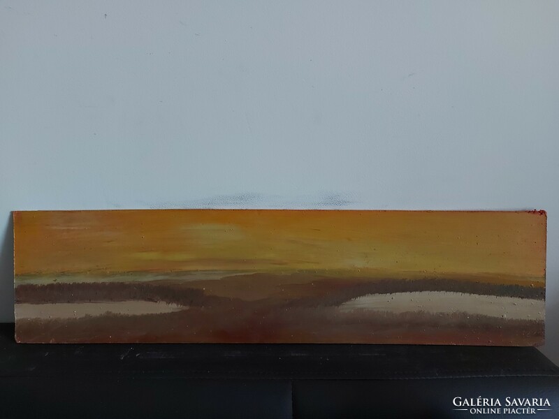 Unsigned painting - the artist is on a certain canvas ... Maybe - landscape v. - 480