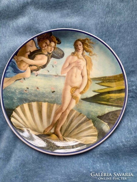 Fali tányér, Botticelli Vénusz születése