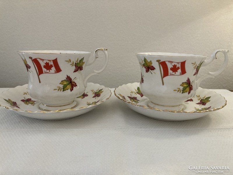 Royal albert canada coffee sets in pairs