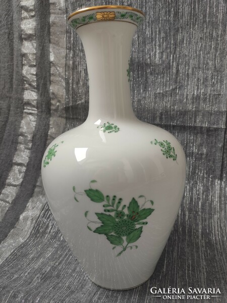 Herend's beautiful vase with Appony pattern (27 cm high)