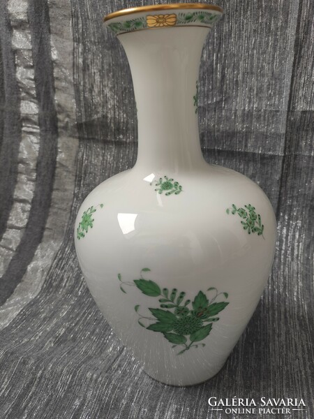 Herend's beautiful vase with Appony pattern (27 cm high)