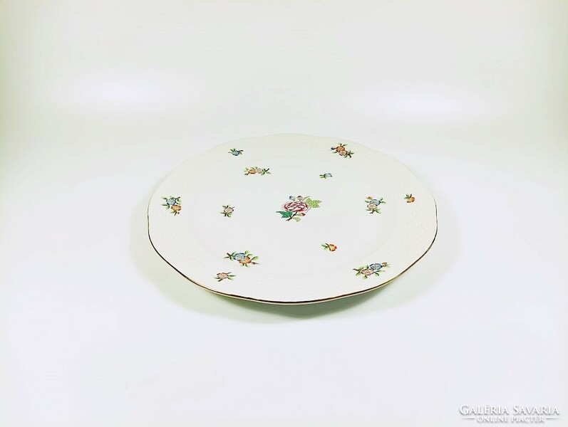 Herend, flat plate with Eton pattern (524), hand-painted porcelain, flawless! (J360)