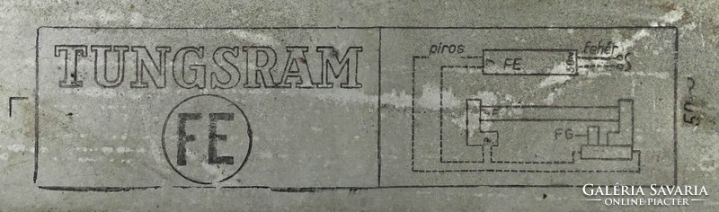 1M756 Régi T68 Tungsram FE trafó