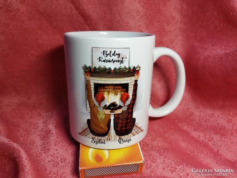 Christmas gift porcelain mug, cup