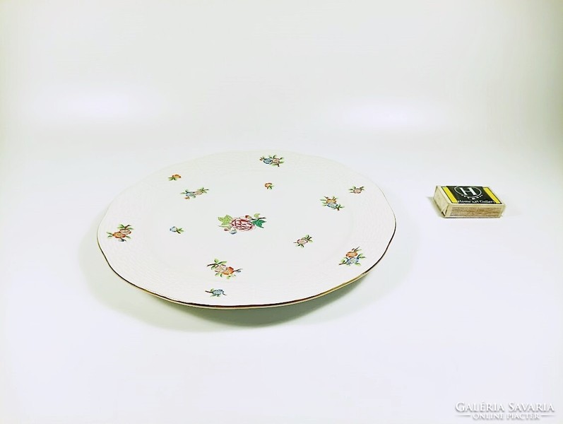 Herend, flat plate with Eton pattern (524), hand-painted porcelain, flawless! (J360)