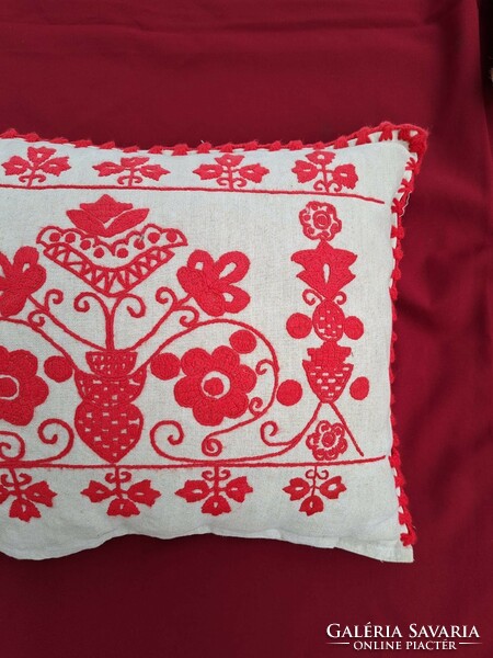 Old pillow decorative pillow with removable cover Kalotaszeg pillow cover