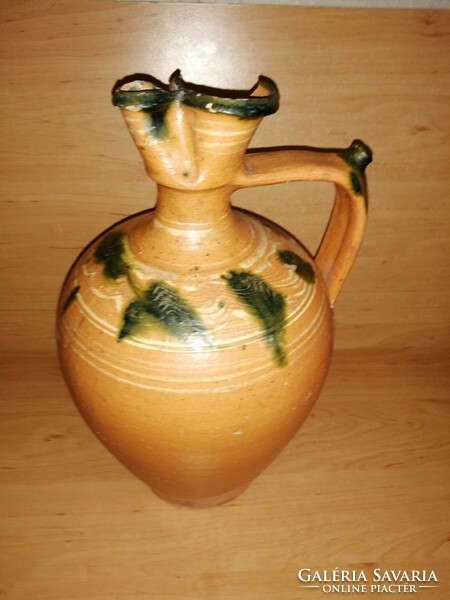 Ceramic rattle jug 33 cm high