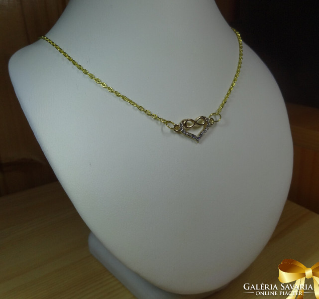 Infinite heart love pendant cute necklaces.