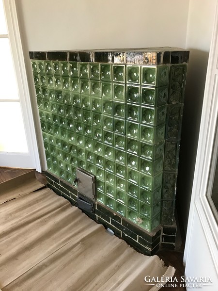 Beautiful, 90-year-old tile stove