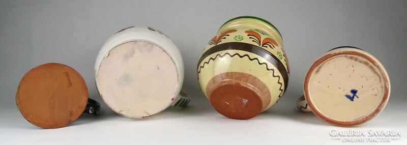 1M773 old folk ceramics package of 4 pieces