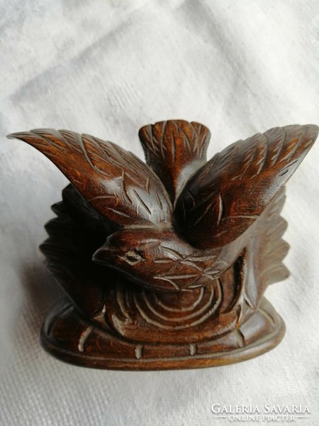 Antique wooden carved eagle