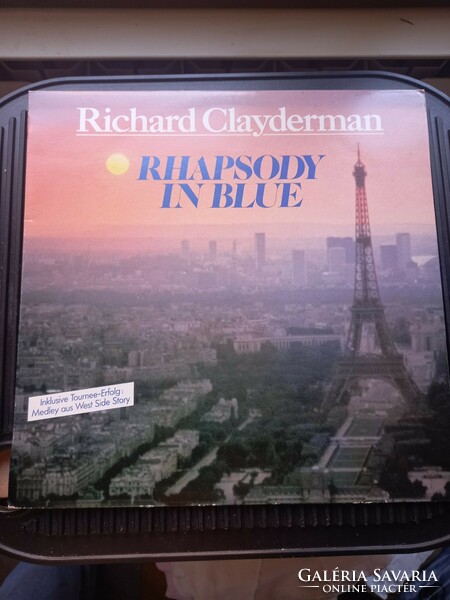 Richard claydermann: blue rhapsody/ blue rhapsody vinyl record