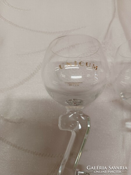 Unicum rövid italos pohár