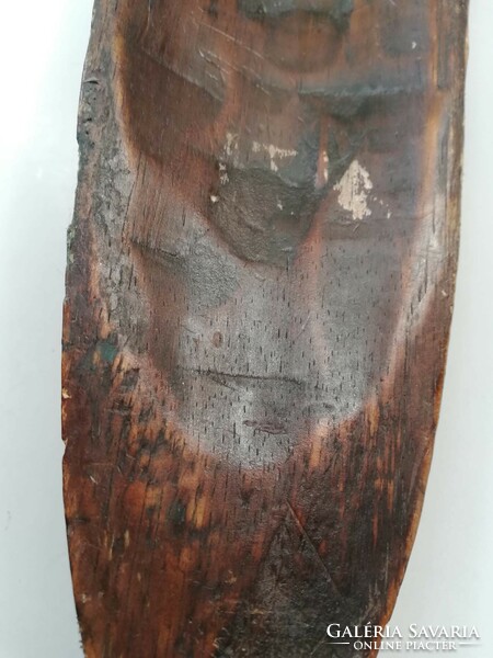 Old wooden mask wall decoration 32 cm