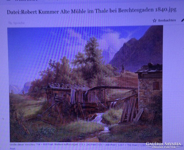 Carl Robert Kummer Landschaftmaler
