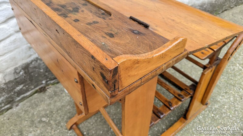 Antique school desk