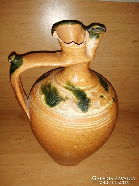 Ceramic rattle jug 33 cm high