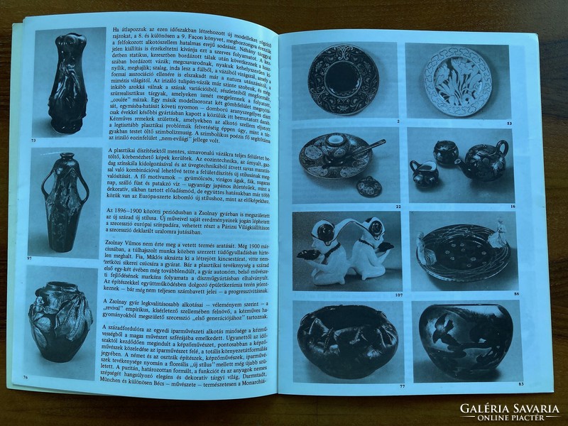 A magyar szecesszió kerámiaművészete – kiállítási katalógus