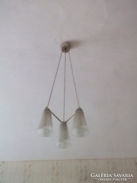 Mid century-50-es évek-korának klasszikus mennyezeti lámpa-csillárja