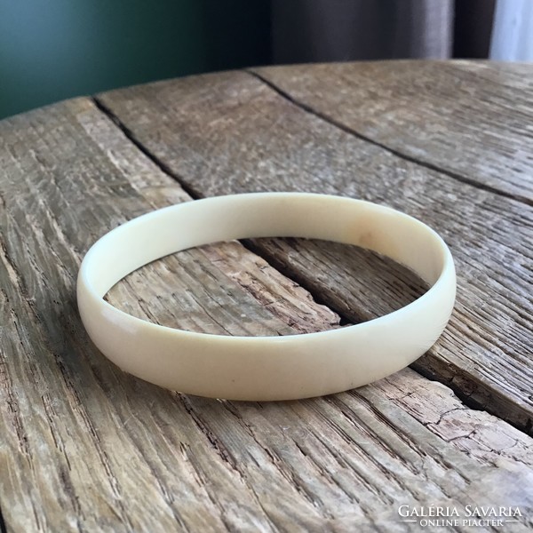 Antique handmade bone bracelet