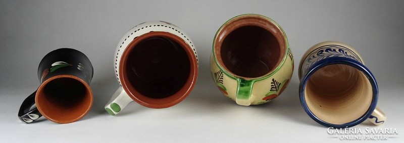1M773 old folk ceramics package of 4 pieces