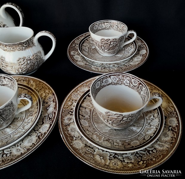 Dt/204. W. R. Midwinter ltd. – Rural England tea set with dessert tray
