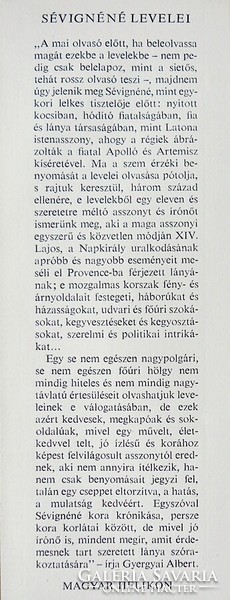Sévigné's letters