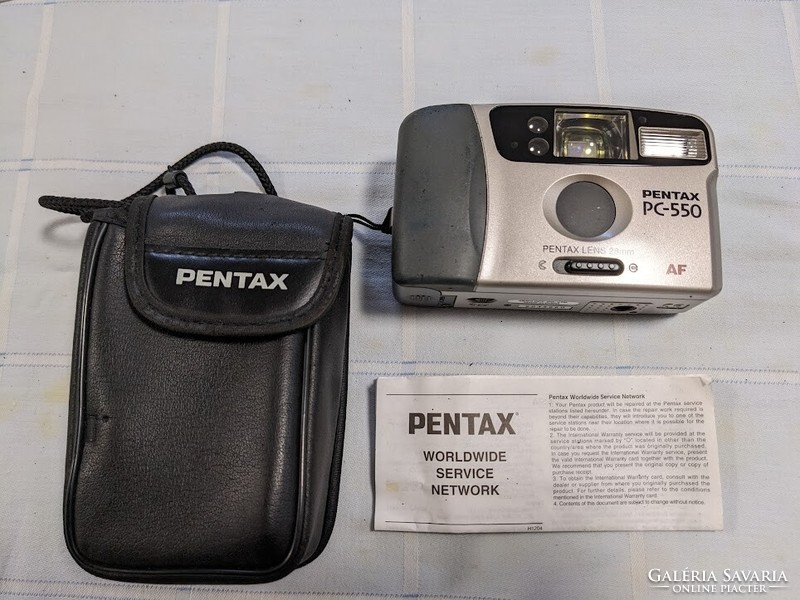 Pentax pc-550 af pentax lens asahi opt. Co. Ltd camera